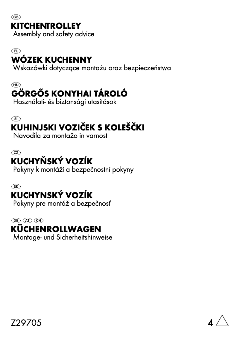 Página 1 del manual Manual de usuario Livarno Lux IAN 71721