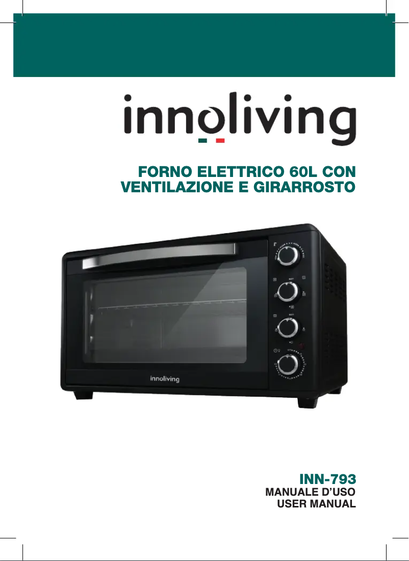 Imagen de la primera página del manual del dispositivo INN-793