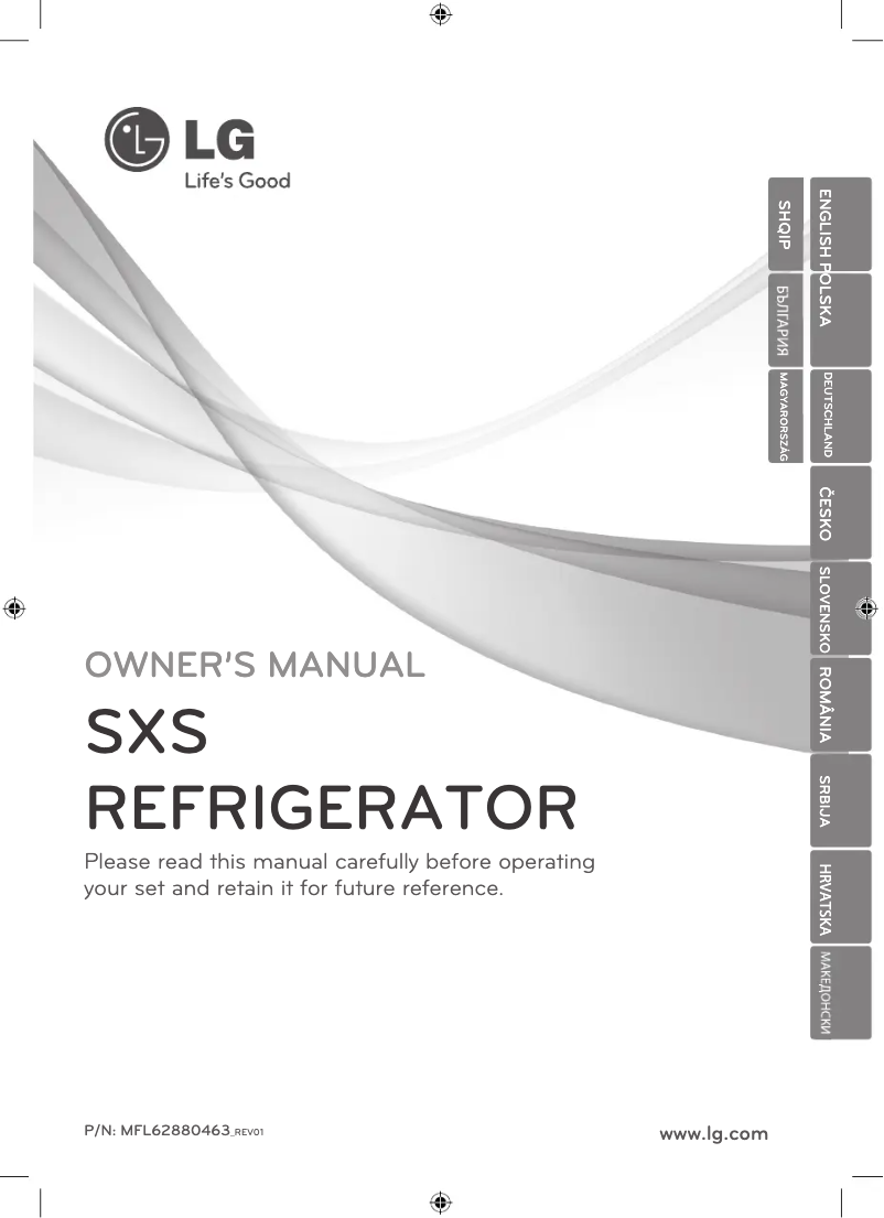 Página nº 1 - Manual de usuario LG GR-B207FTQA