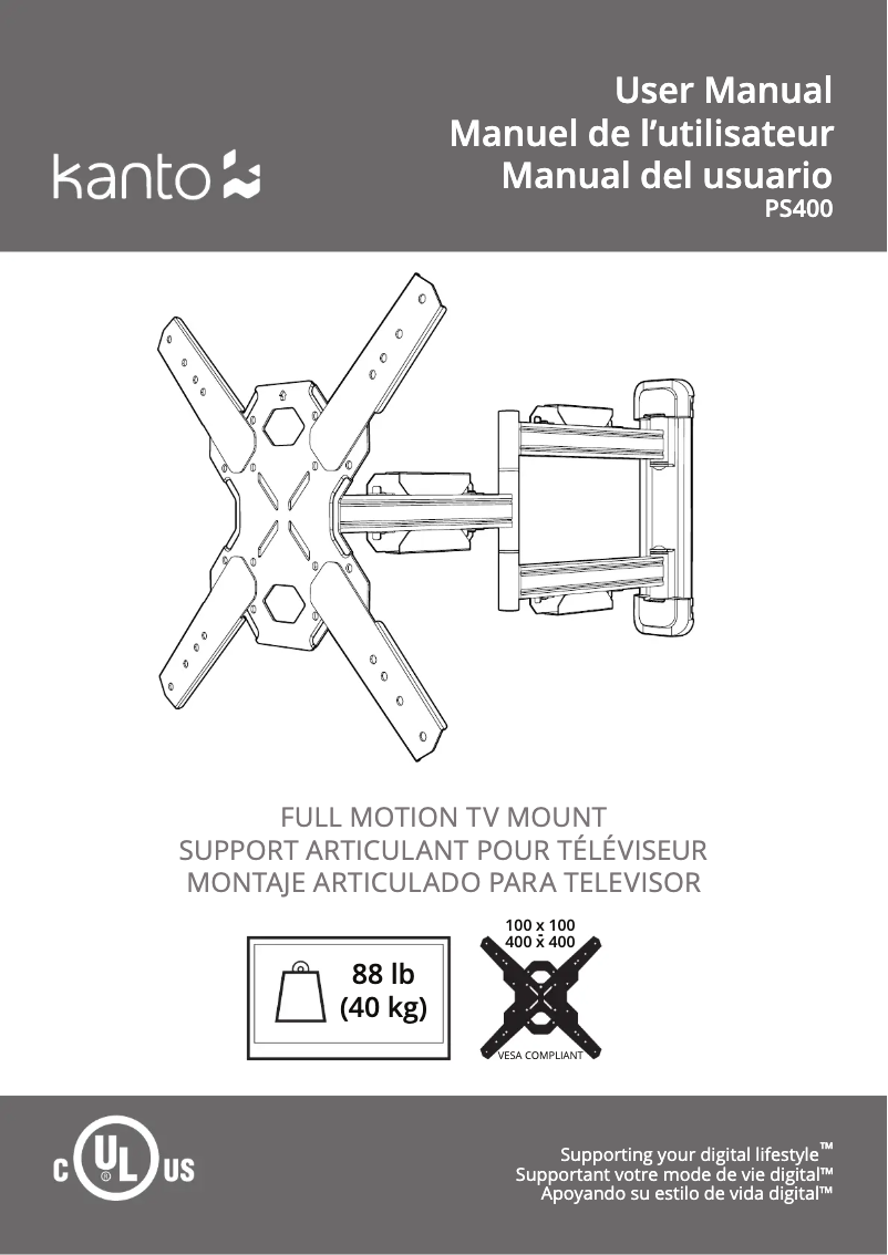 Página nº 1 - Manual de usuario Kanto PS400