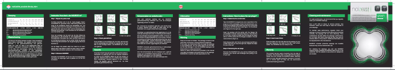Imagen de la primera página del manual del dispositivo Green Medium