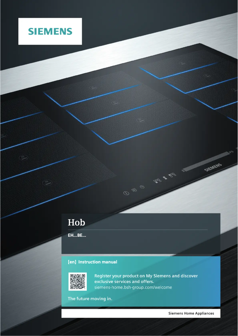 Página 1 del manual Manual de usuario Siemens EH631BEB1E