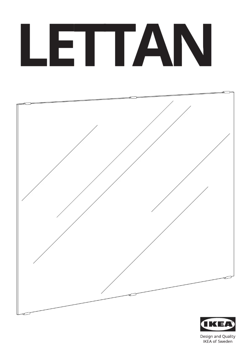 Imagen de la primera página del manual del dispositivo LETTAN