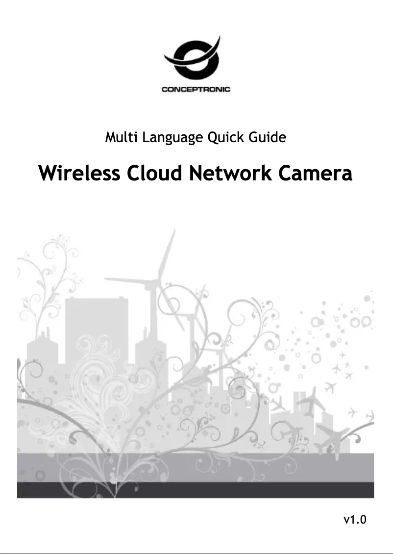 Página nº 1 - Manual de usuario Conceptronic CIPCAM1080OD