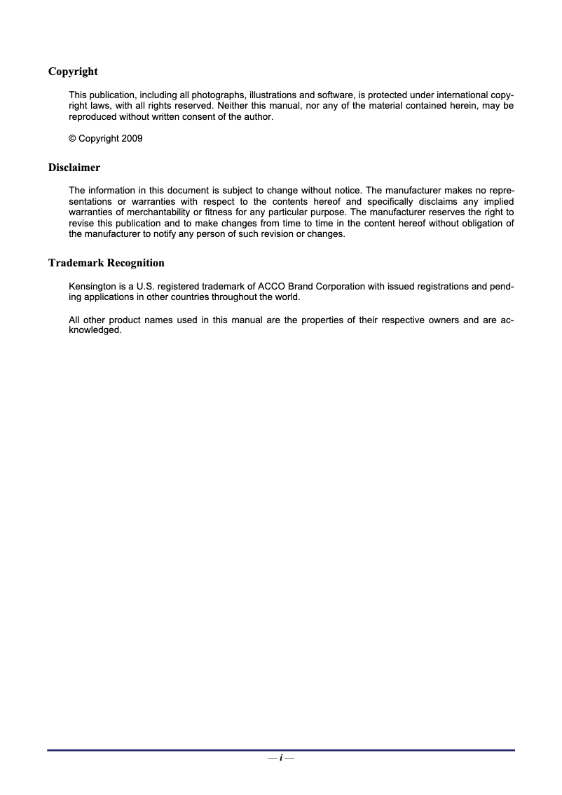 Página 1 del manual Manual de usuario Vivitek D511