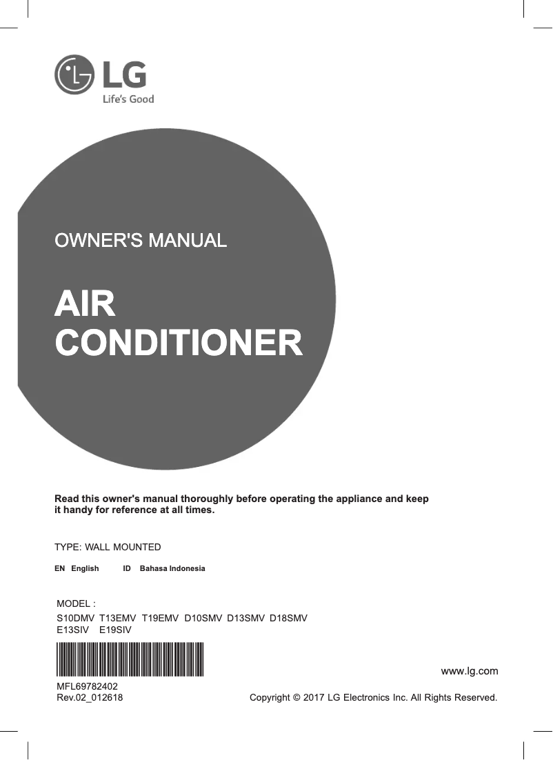 Imagen de la primera página del manual del dispositivo T13EMV
