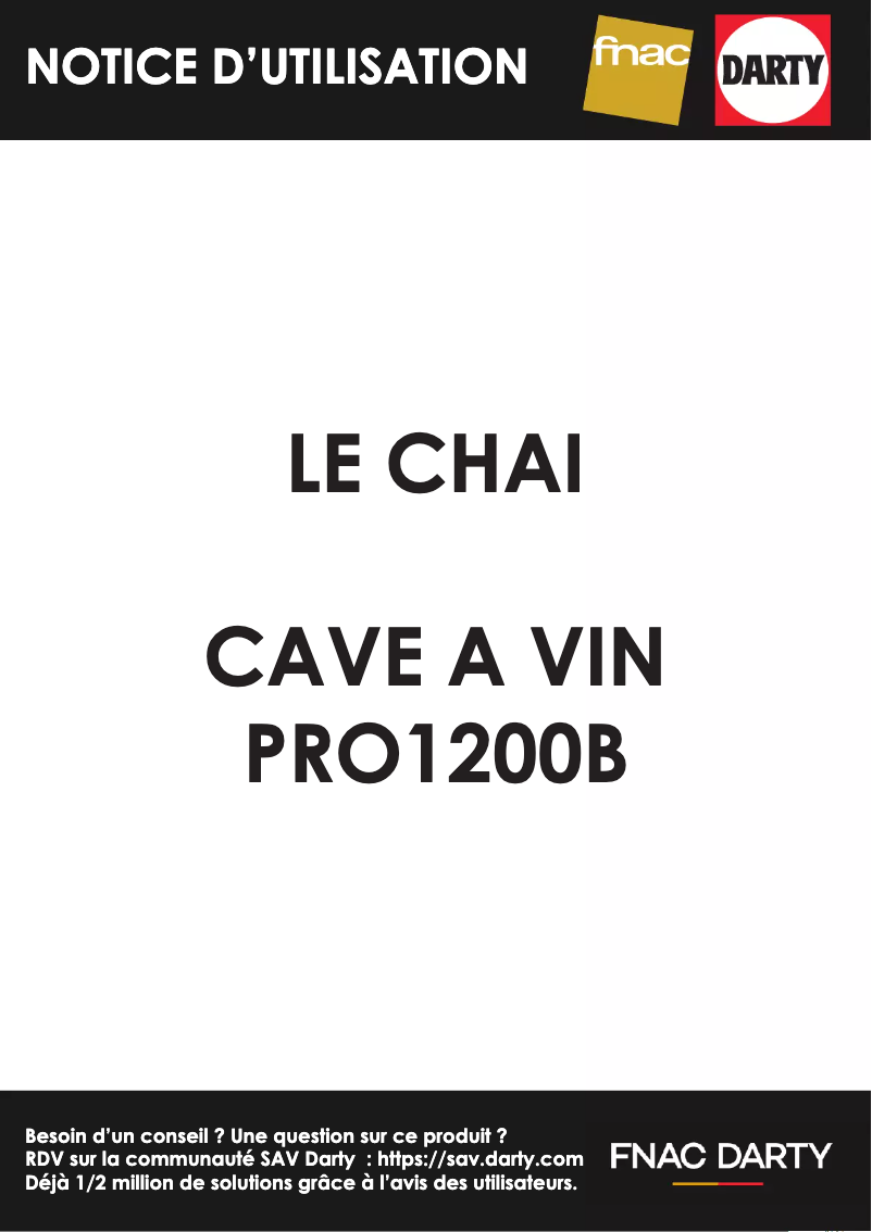 Imagen de la primera página del manual del dispositivo PRO1200B