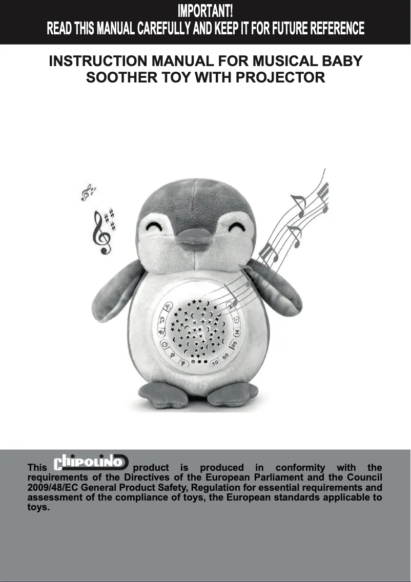 Imagen de la primera página del manual del dispositivo Giraffe