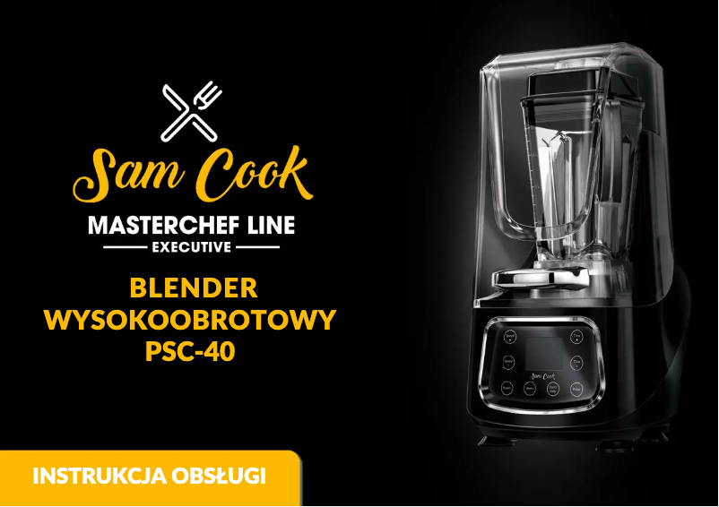 Página 1 del manual Manual de usuario Sam Cook PSC-40