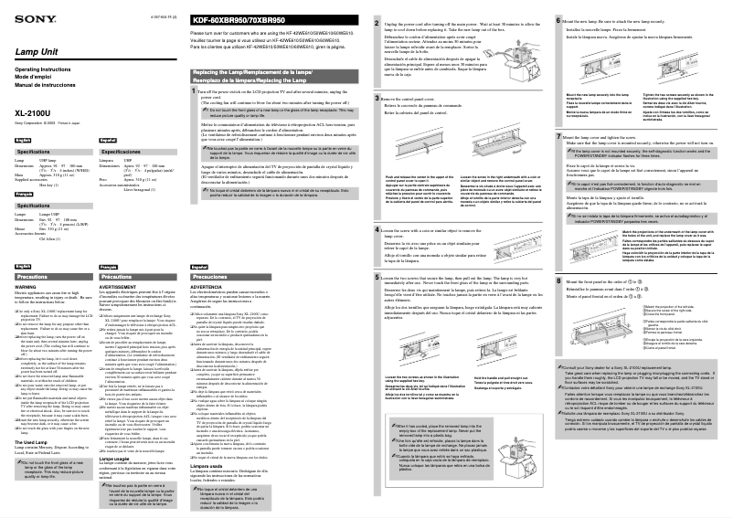 Imagen de la primera página del manual del dispositivo KF-60WE610