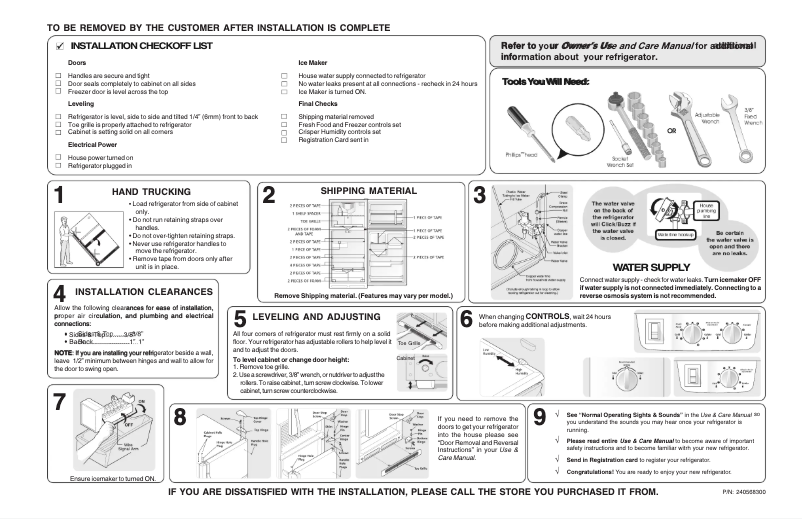 Imagen de la primera página del manual del dispositivo GLRT217TDB