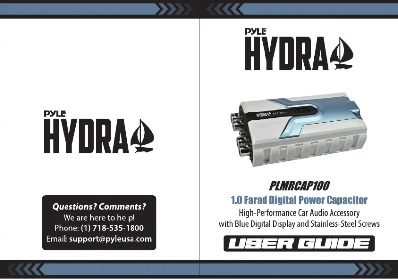 Página nº 1 - Manual de usuario Pyle PLMRCAP100