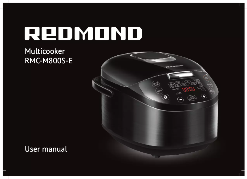 Imagen de la primera página del manual del dispositivo RMC-M800S-E