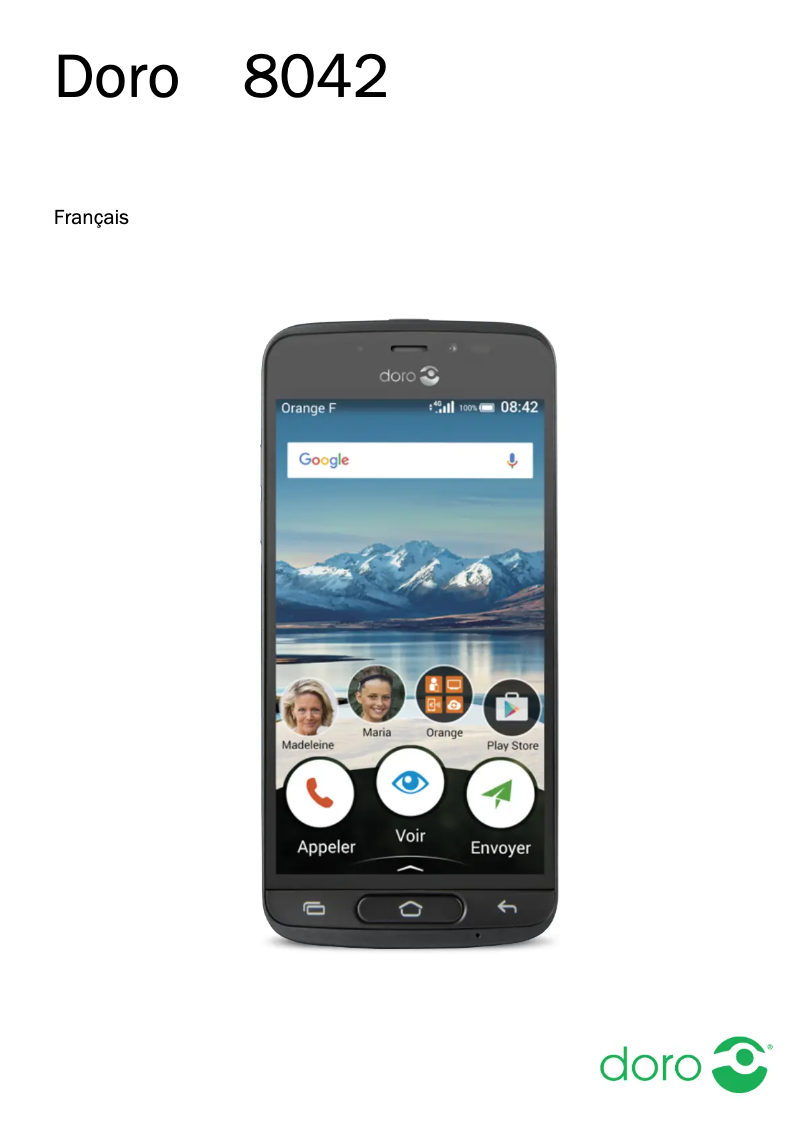 Página 1 del manual Manual de usuario Doro 8042