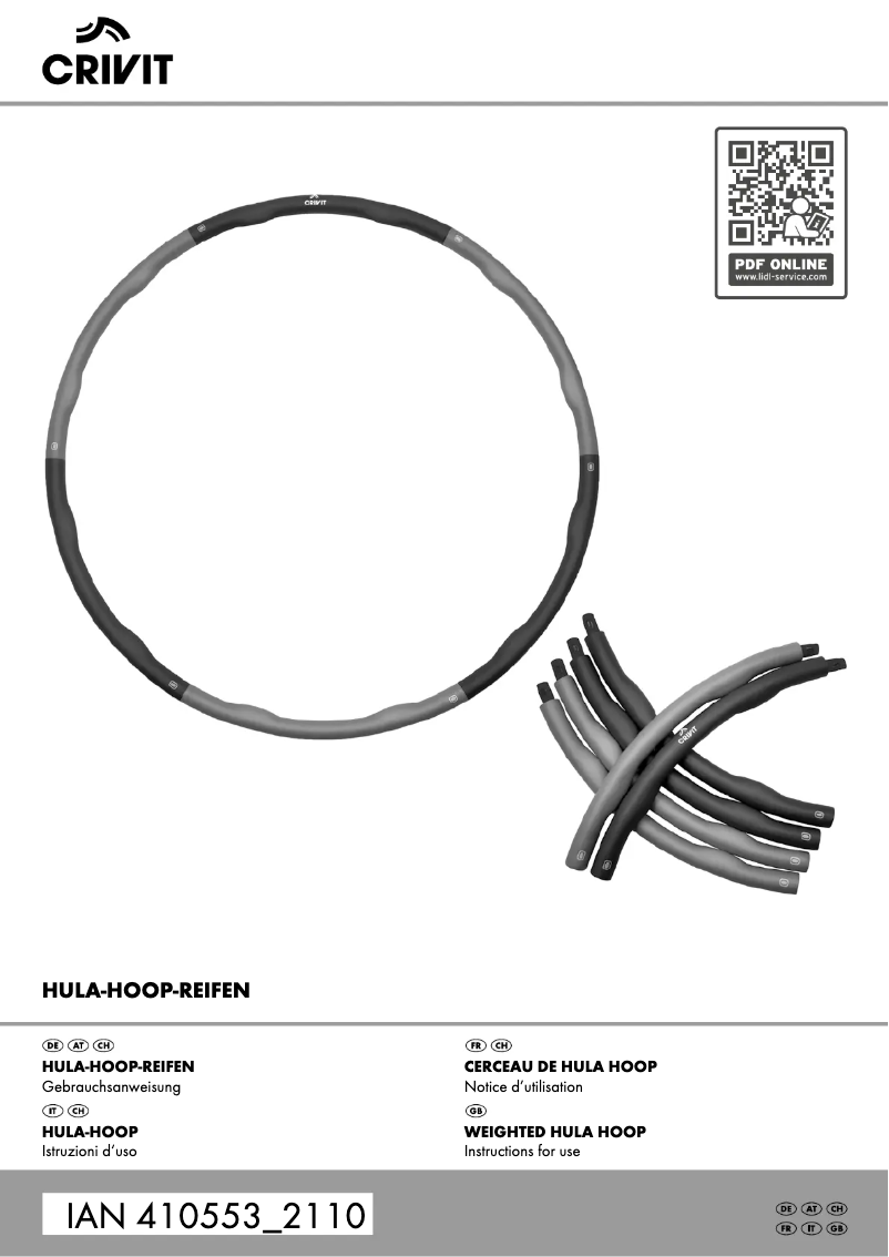 Imagen de la primera página del manual del dispositivo IAN 410553