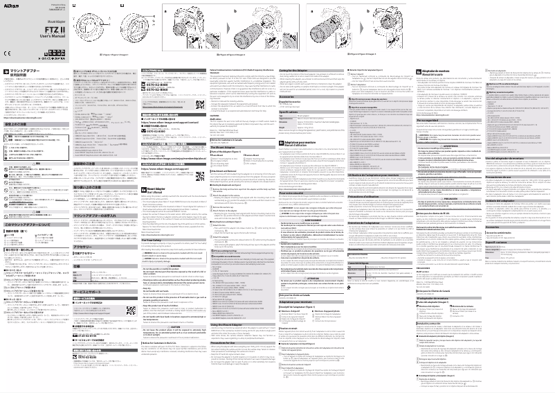 Página 1 del manual Manual de usuario Nikon FTZ II