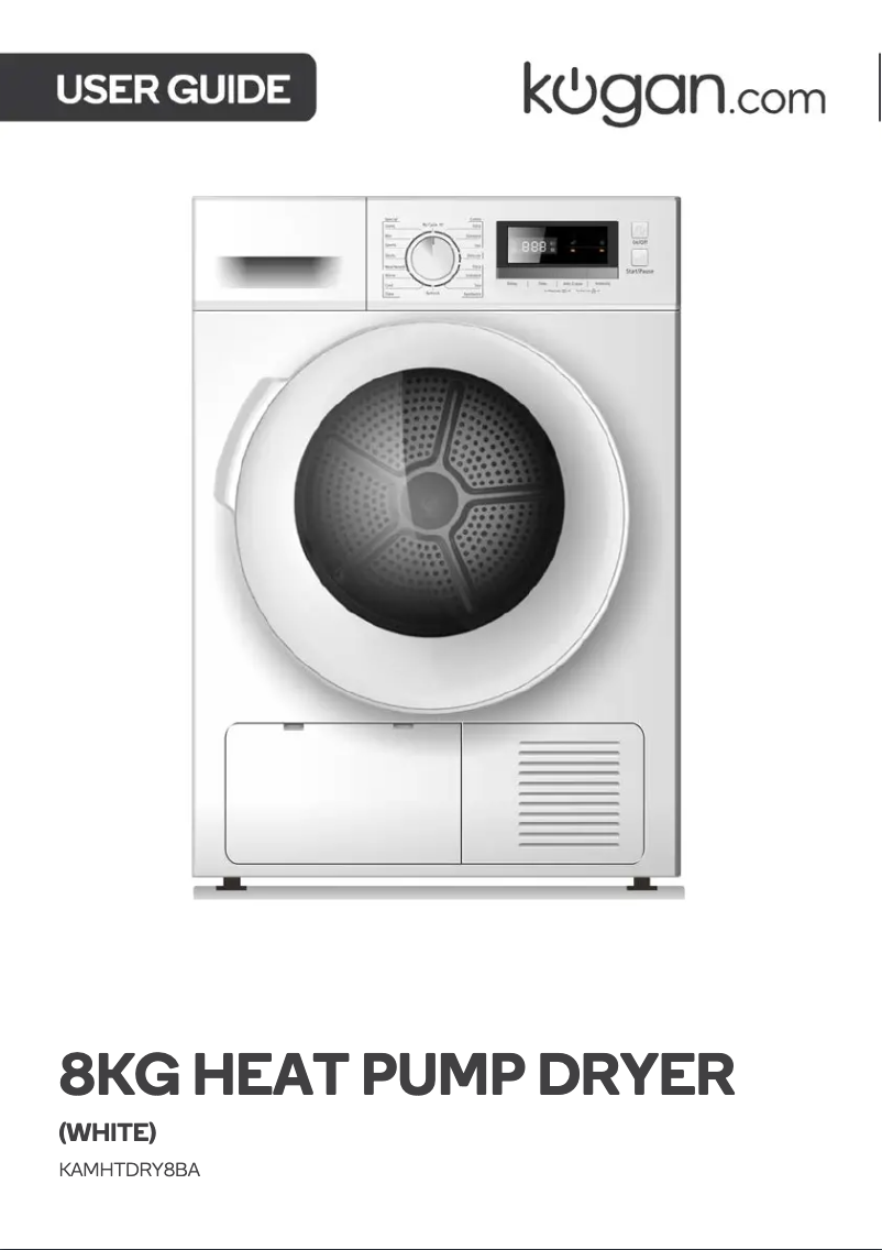Página 1 del manual Manual de usuario Kogan KAMHTDRY8BA