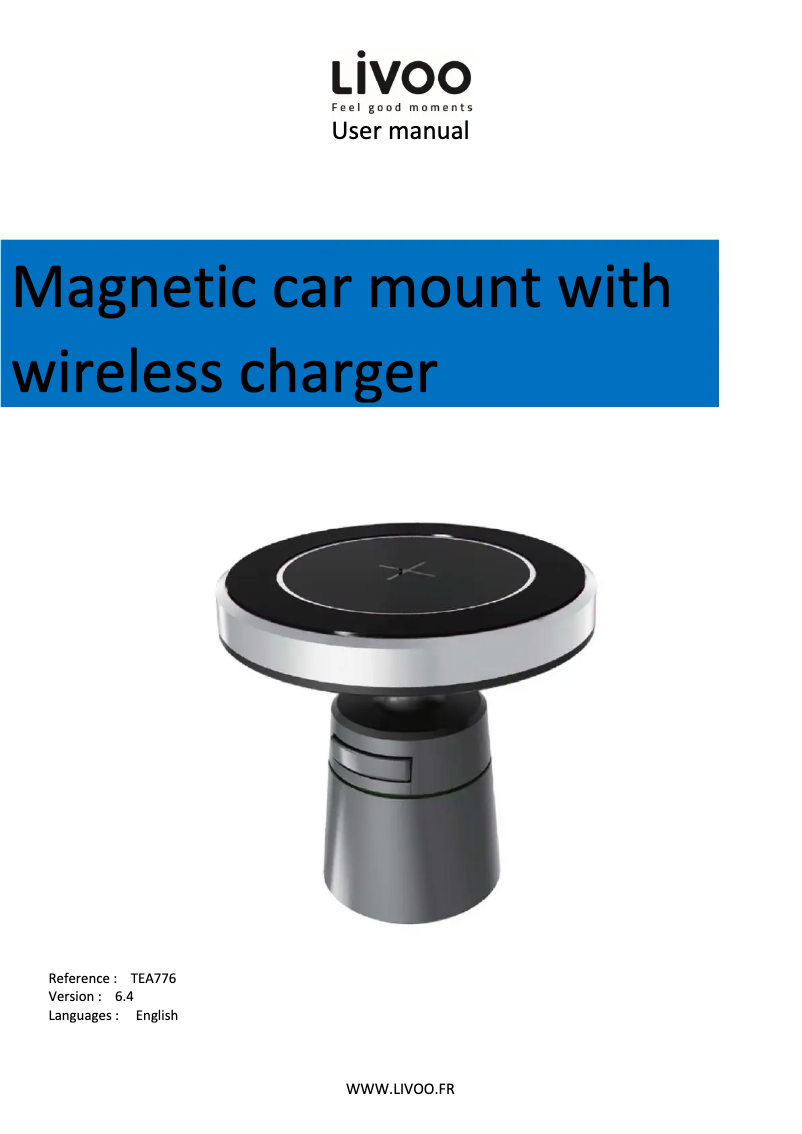 Página 1 del manual Manual de usuario Livoo TEA221