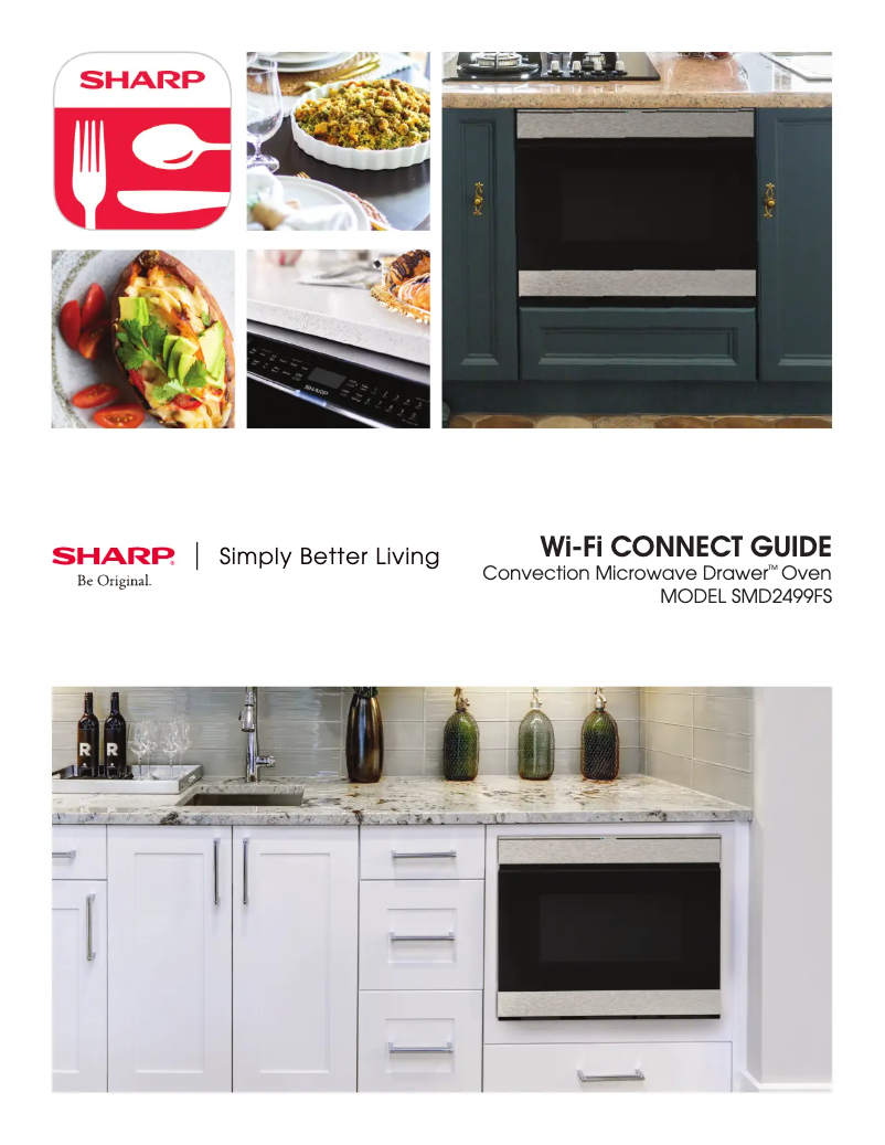 Página 1 del manual Guía de inicio rápido Sharp SMD2499FS