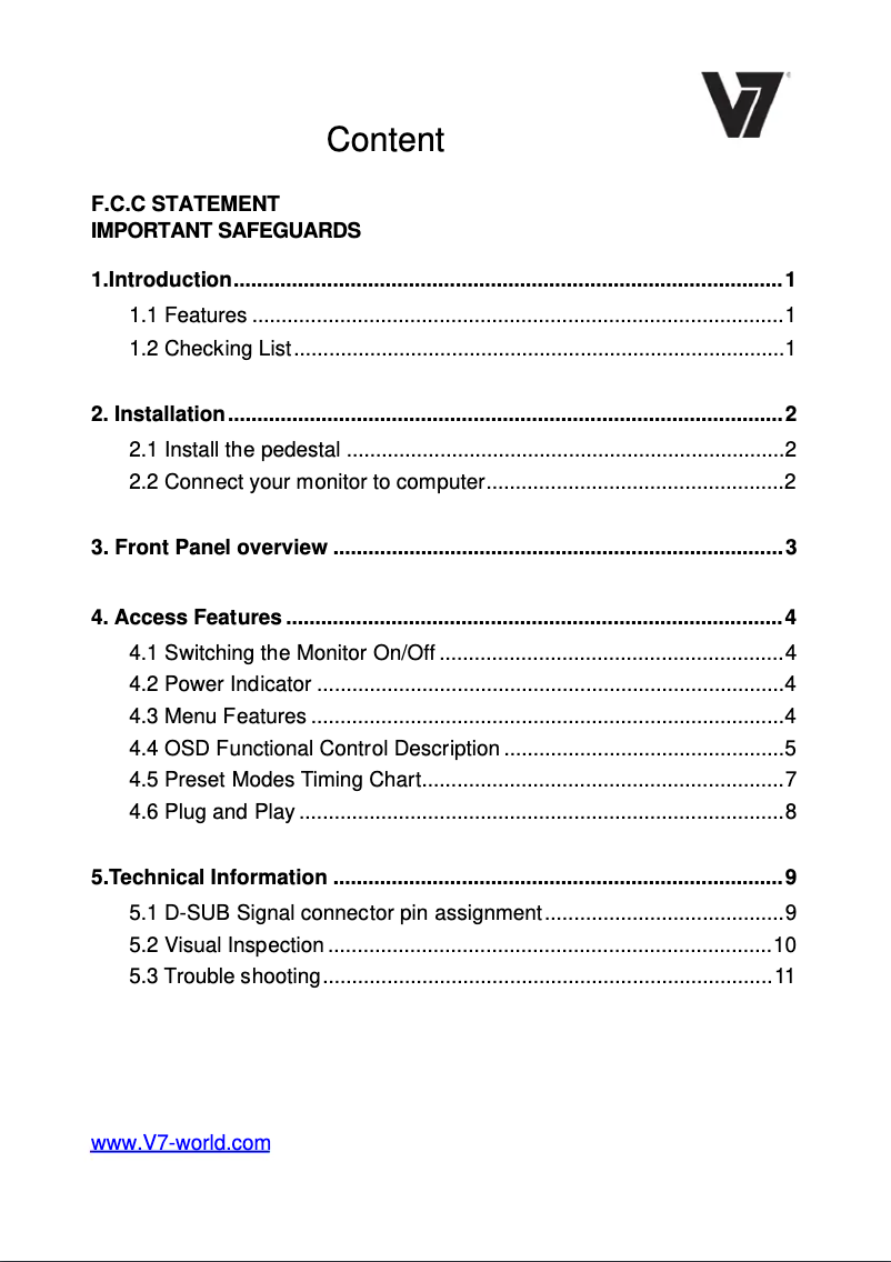Imagen de la primera página del manual del dispositivo LED236W3R