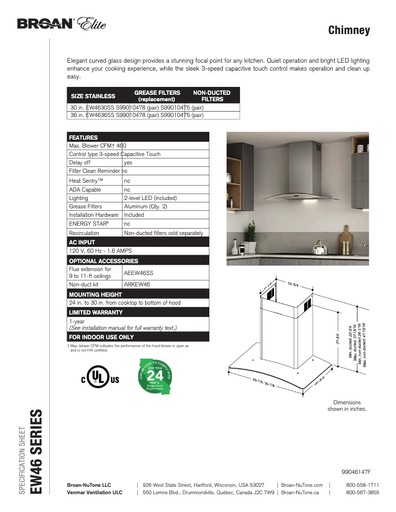 Imagen de la primera página del manual del dispositivo EW4636SS