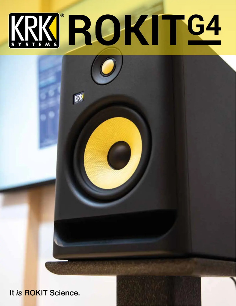 Imagen de la primera página del manual del dispositivo Rokit RP5 G4