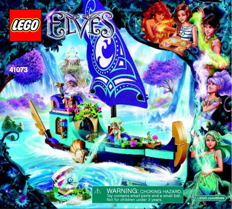 Página 1 del manual Manual de usuario Lego Elves 41073