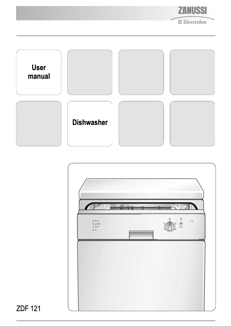 Imagen de la primera página del manual del dispositivo ZDF121