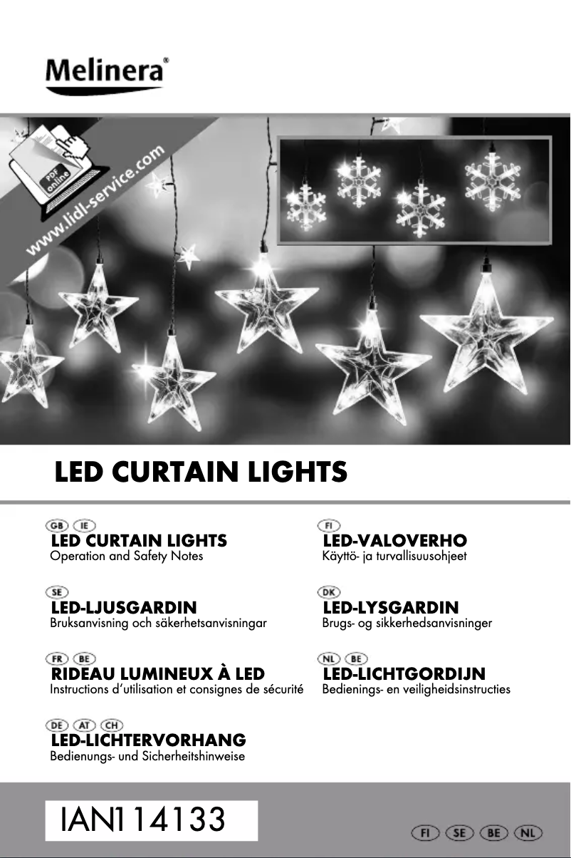 Página 1 del manual Manual de usuario Melinera Z30171