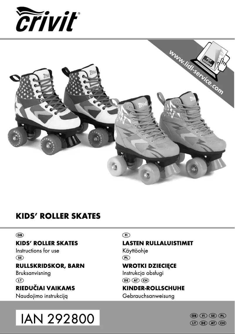 Imagen de la primera página del manual del dispositivo IAN 292804