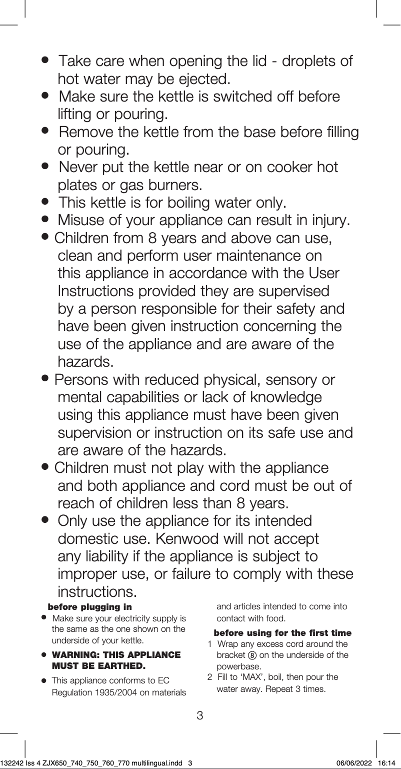 Página 1 del manual Manual de usuario Kenwood KMix ZJX650