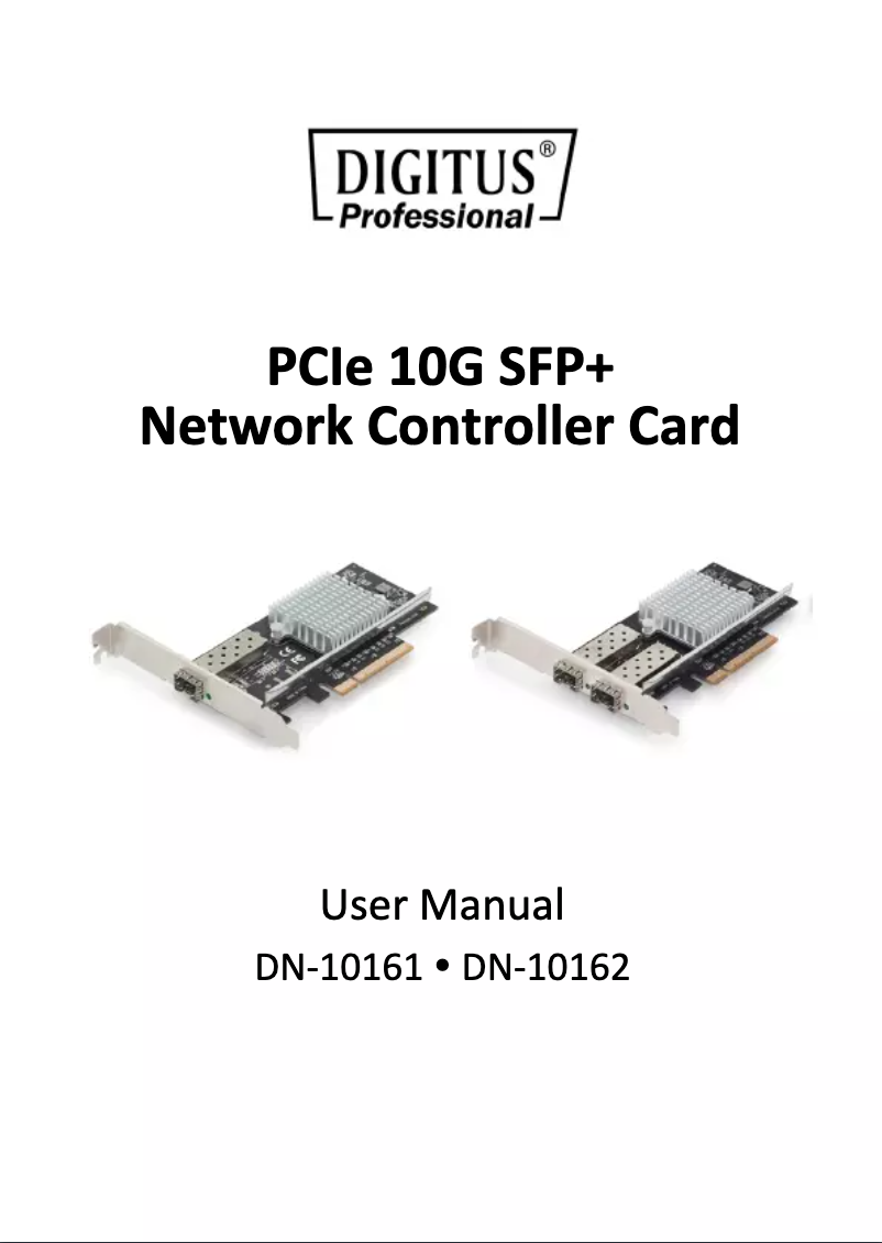 Página nº 1 - Manual de usuario Digitus DN-10162