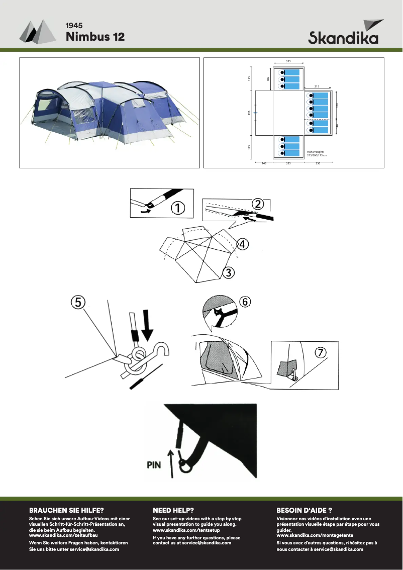 Imagen de la primera página del manual del dispositivo Nimbus 12