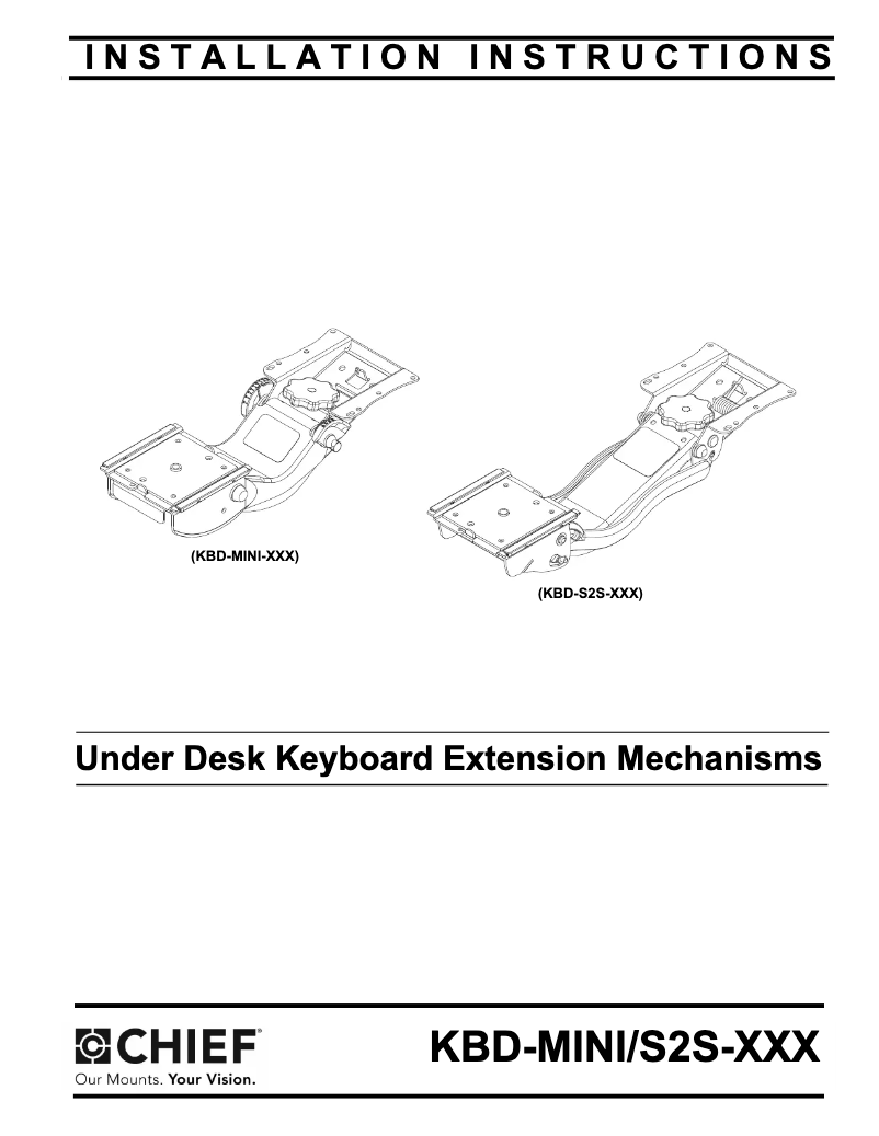 Imagen de la primera página del manual del dispositivo KBD-MINI-19T