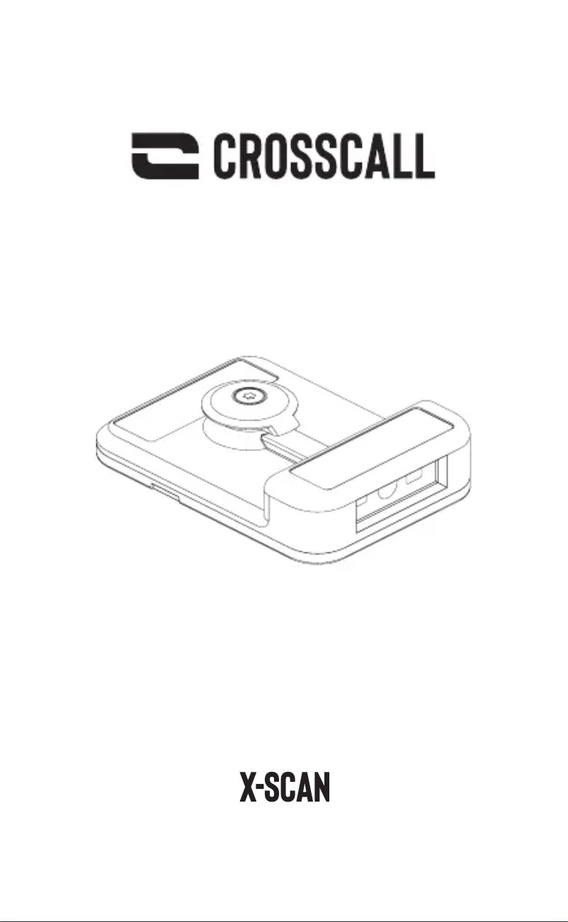 Imagen de la primera página del manual del dispositivo X-SCAN