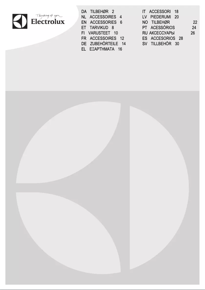 Página nº 1 - Manual de uso y mantenimiento AEG INFI-WOK