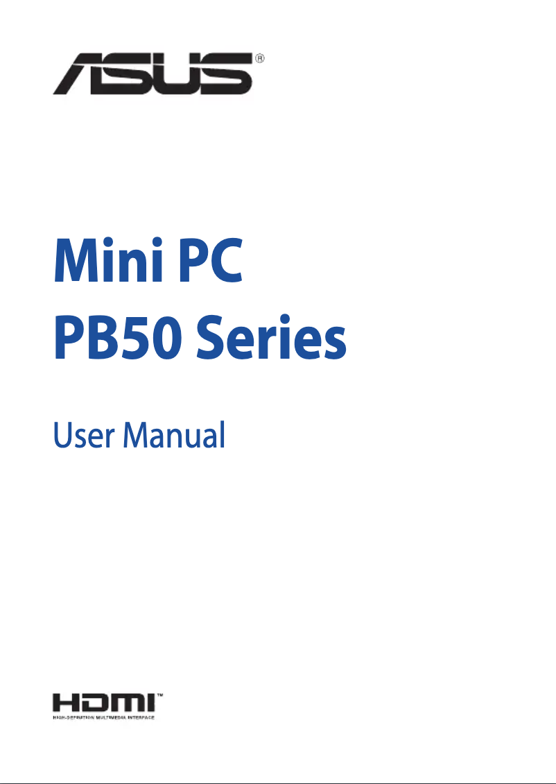 Imagen de la primera página del manual del dispositivo PB50