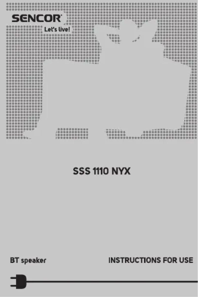 Imagen de la primera página del manual del dispositivo SSS 1110 NYX