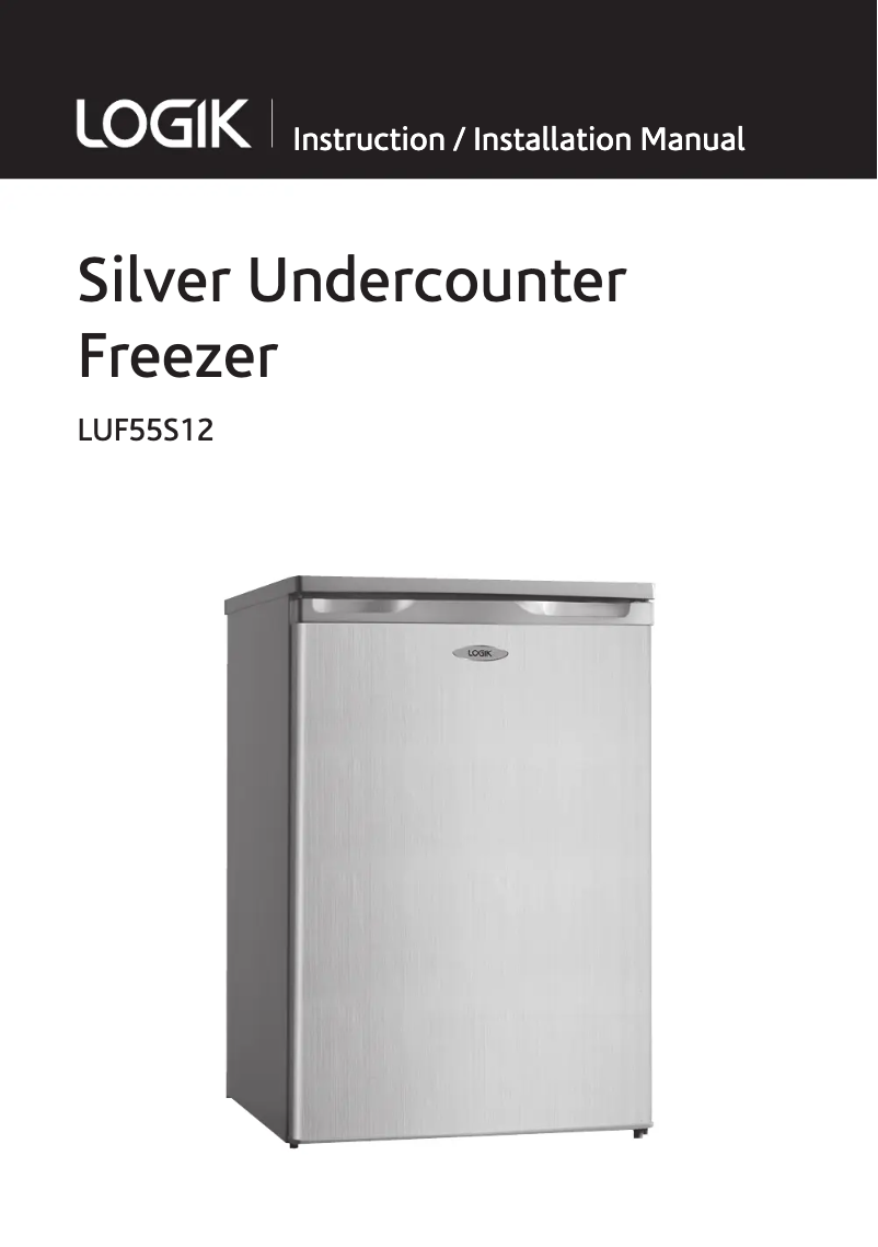 Imagen de la primera página del manual del dispositivo LUF55S12