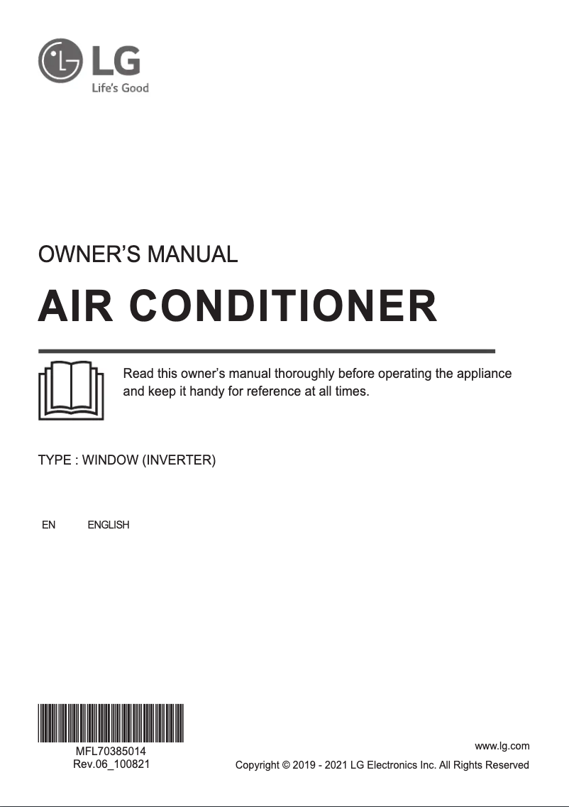 Imagen de la primera página del manual del dispositivo JW-Q24WUZA