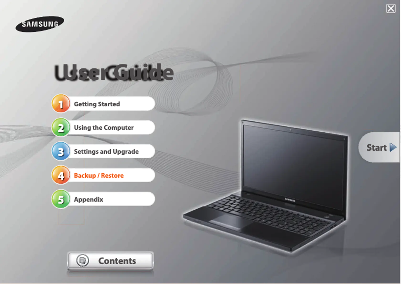 Imagen de la primera página del manual del dispositivo NP305V5AI