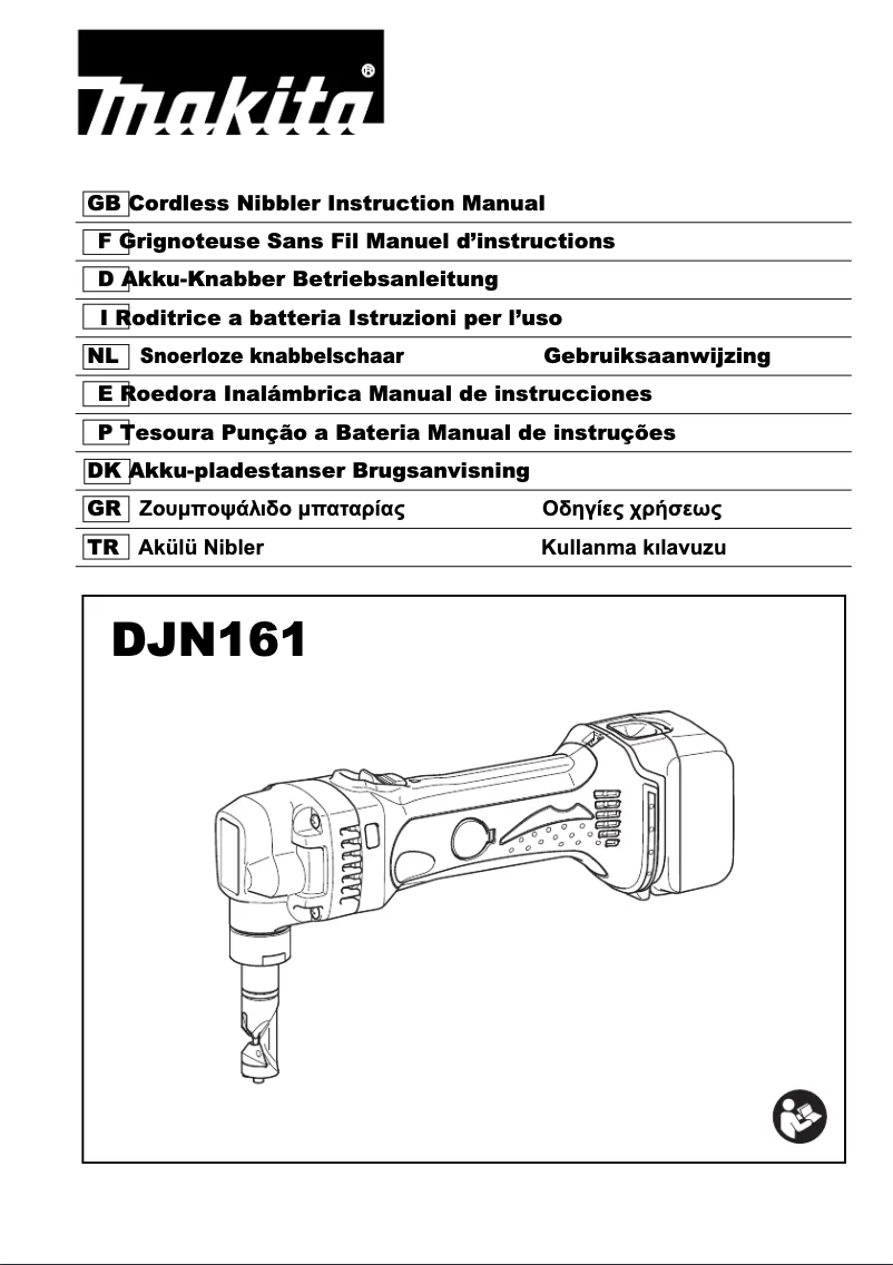 Página 1 del manual Manual de usuario Makita DJN161