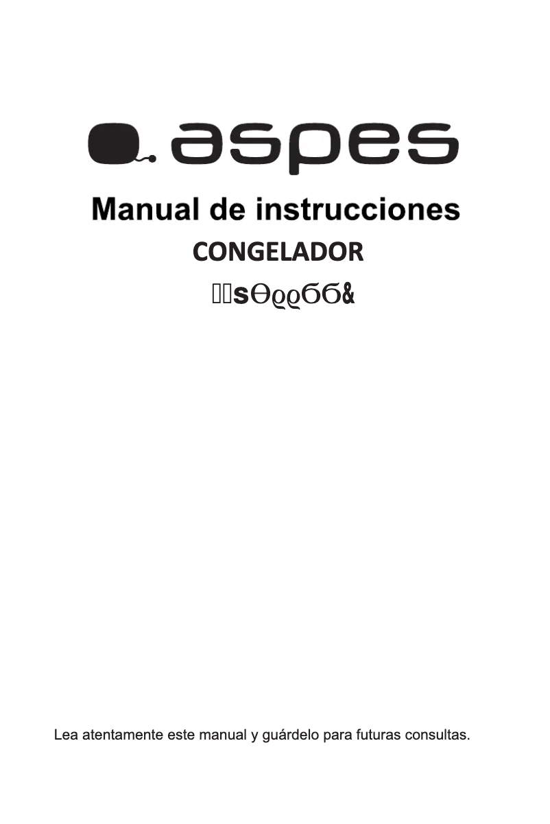 Imagen de la primera página del manual del dispositivo ACV85500F