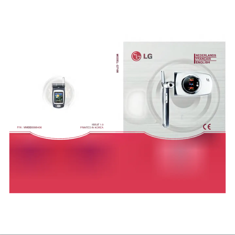 Página nº 1 - Manual de usuario LG G7100