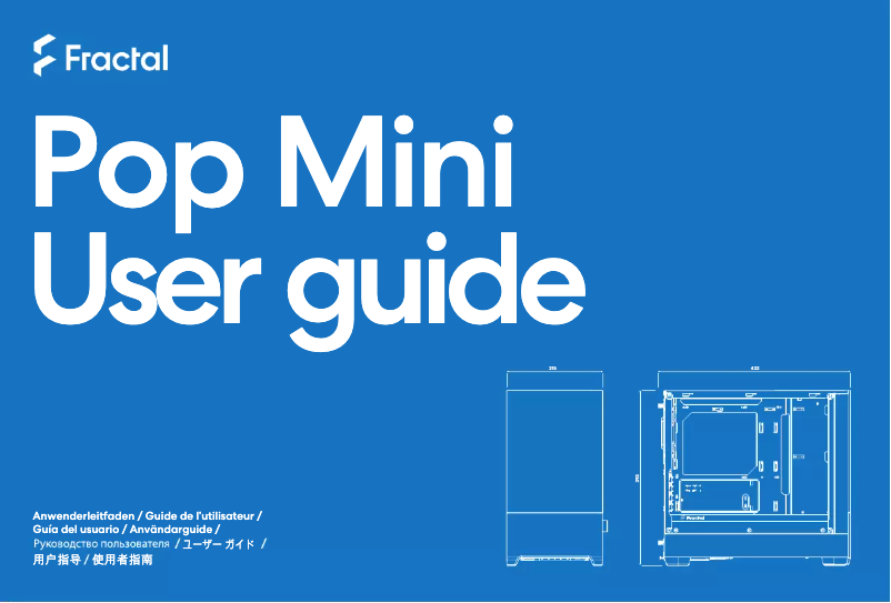 Imagen de la primera página del manual del dispositivo Pop Mini Silent