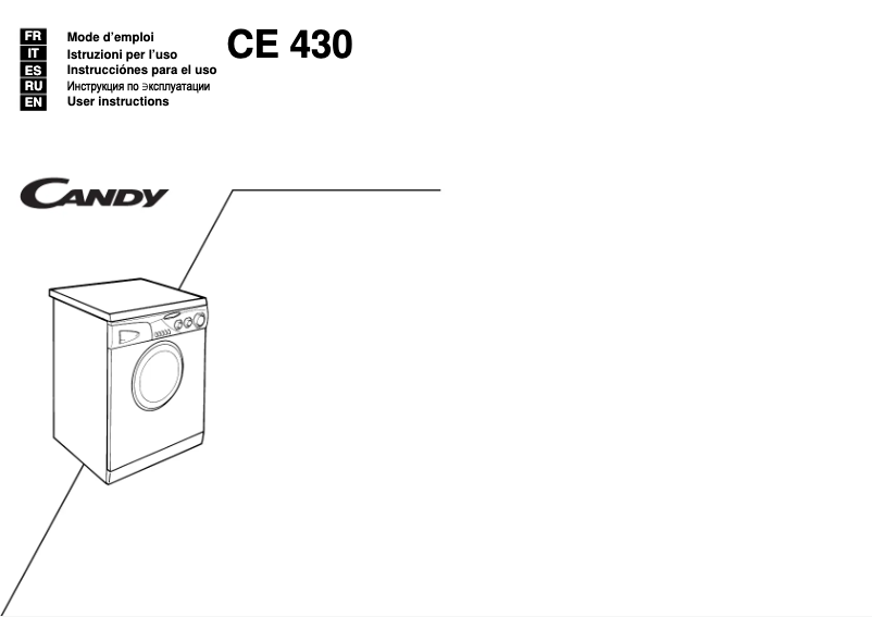 Imagen de la primera página del manual del dispositivo LB CE 430