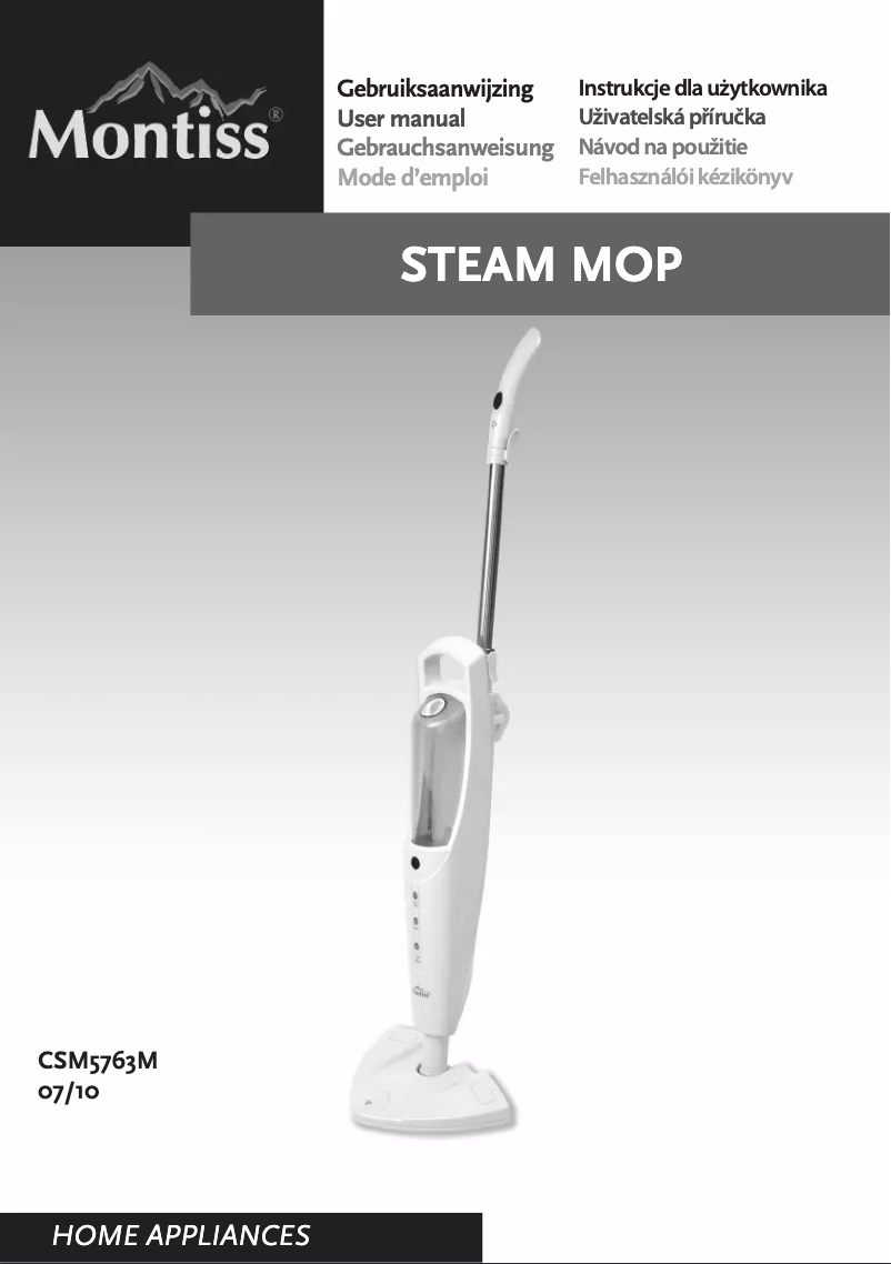 Imagen de la primera página del manual del dispositivo CSM5763M