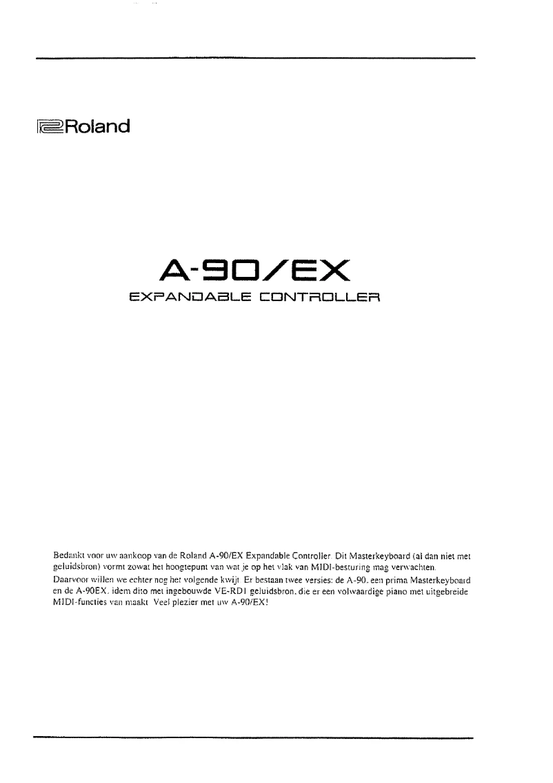 Imagen de la primera página del manual del dispositivo A90