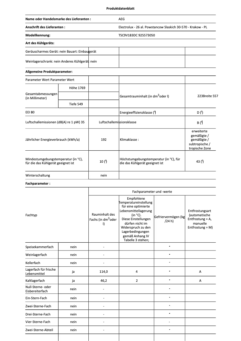Imagen de la primera página del manual del dispositivo TSC9V183DC