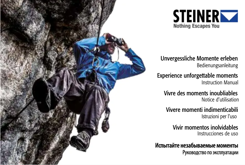 Imagen de la primera página del manual del dispositivo Observer 10x42